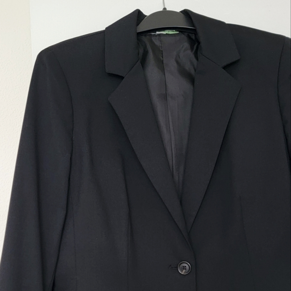 Calvin Klein Classic Black Women's Blazer, Size 8 - Picture 2 of 10